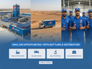 Iraq job circular 2026 pepsi