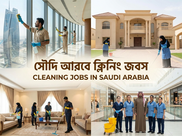 Saudi arabia job circular 2026 cleaner
