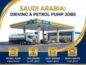 Saudi arabia job circular 2026 petrol pump